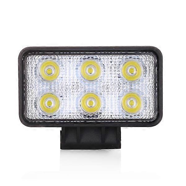 1pcs 4 Inch 18W LED Work Light Bar Flood Offroad Fog Lamp 4WD SUV Pickup ATV Black 86292