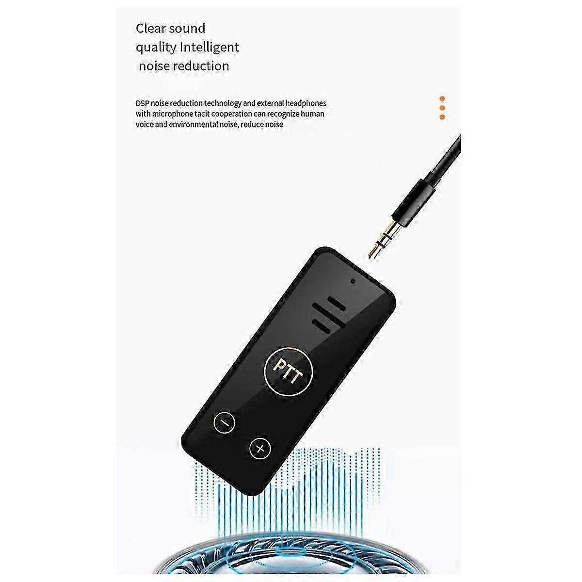 Intercom Small Mini Mini Intercom with Headset External Sound Wireless Intercom Suitable for Beauty Salon Restaurants