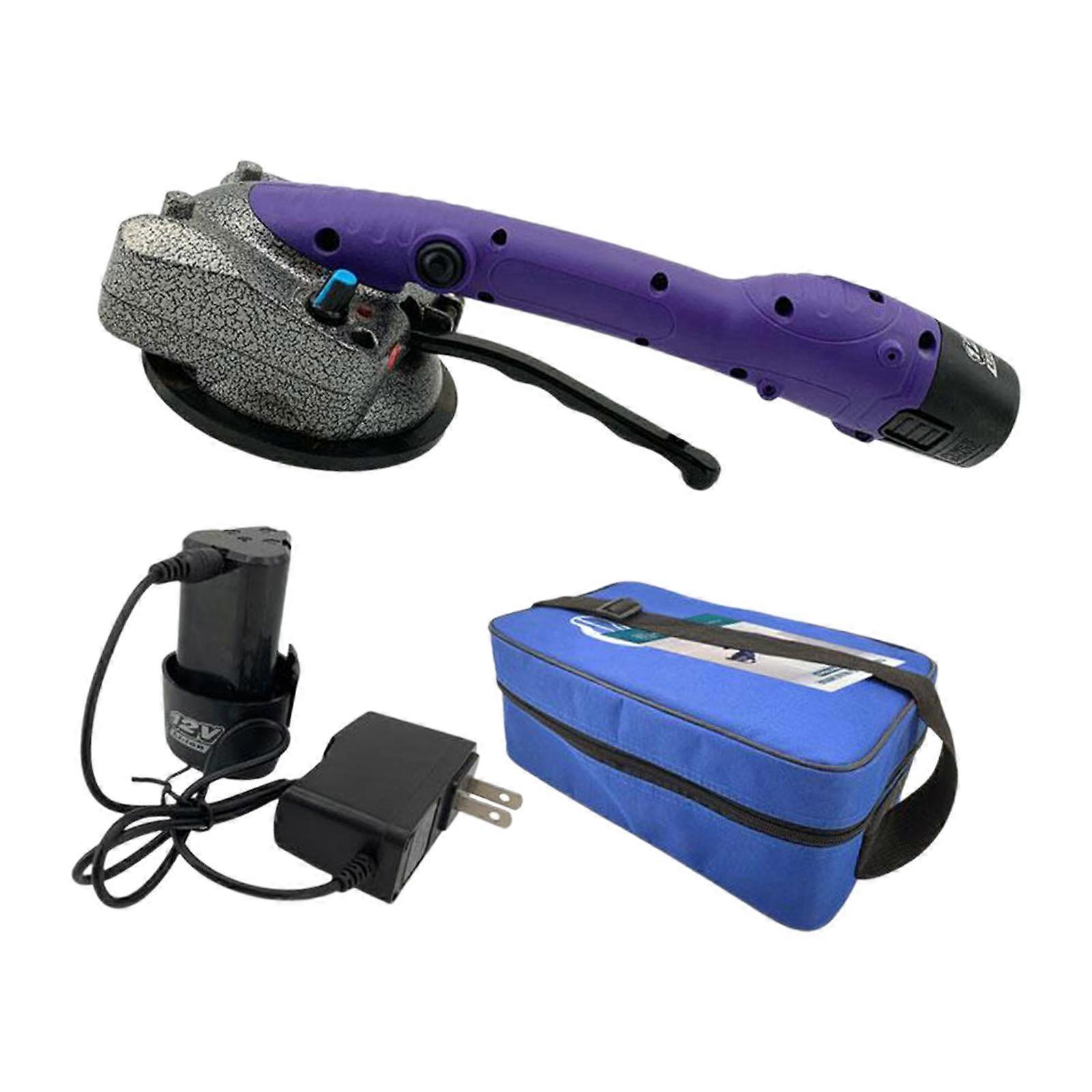 Tile Vibration Leveling Machine for Household Use Floor Tiles and Wall Tiles Purple