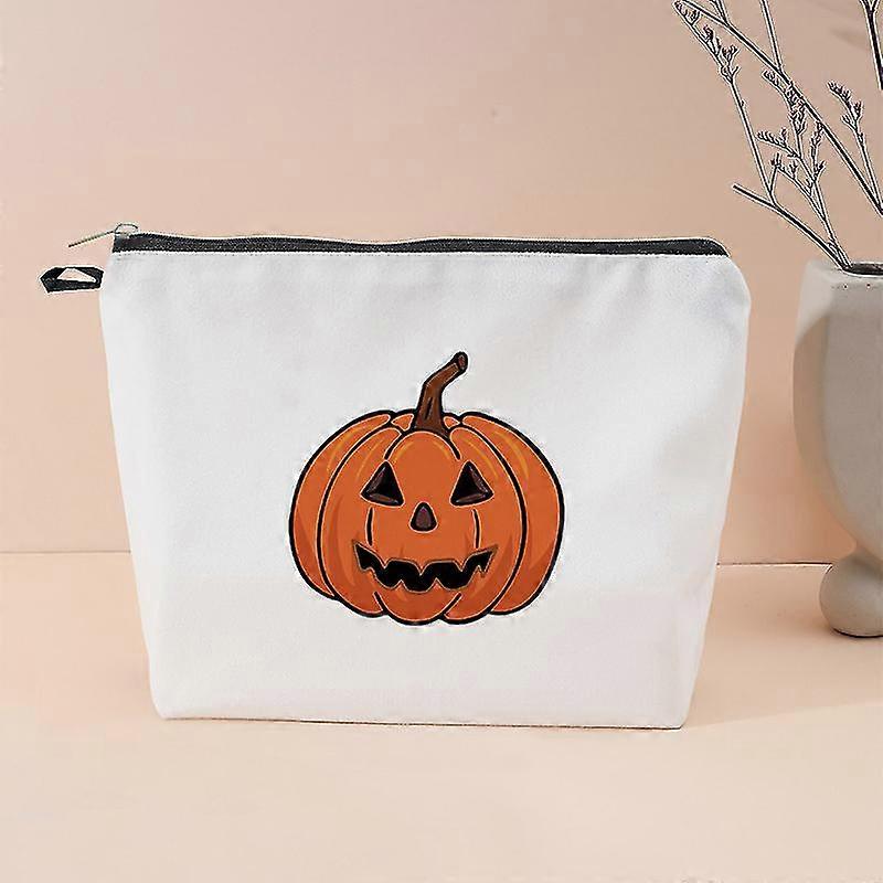 1st Halloween Pumpa Tryckt Mode Kosmetisk Väska