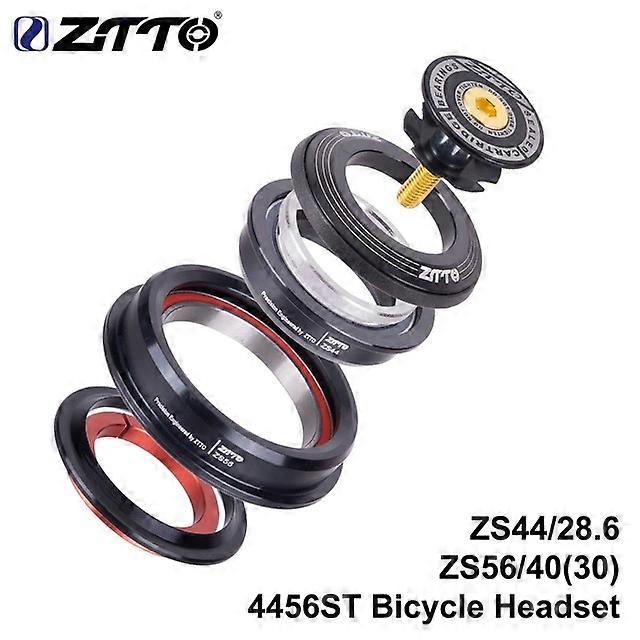Bicycle Internal Headset 44mm 56mm MTB Threadless Sealed Bearing 45 Degree ZS44 ZS56 Tapered Straight Fork Steerer 4456ST