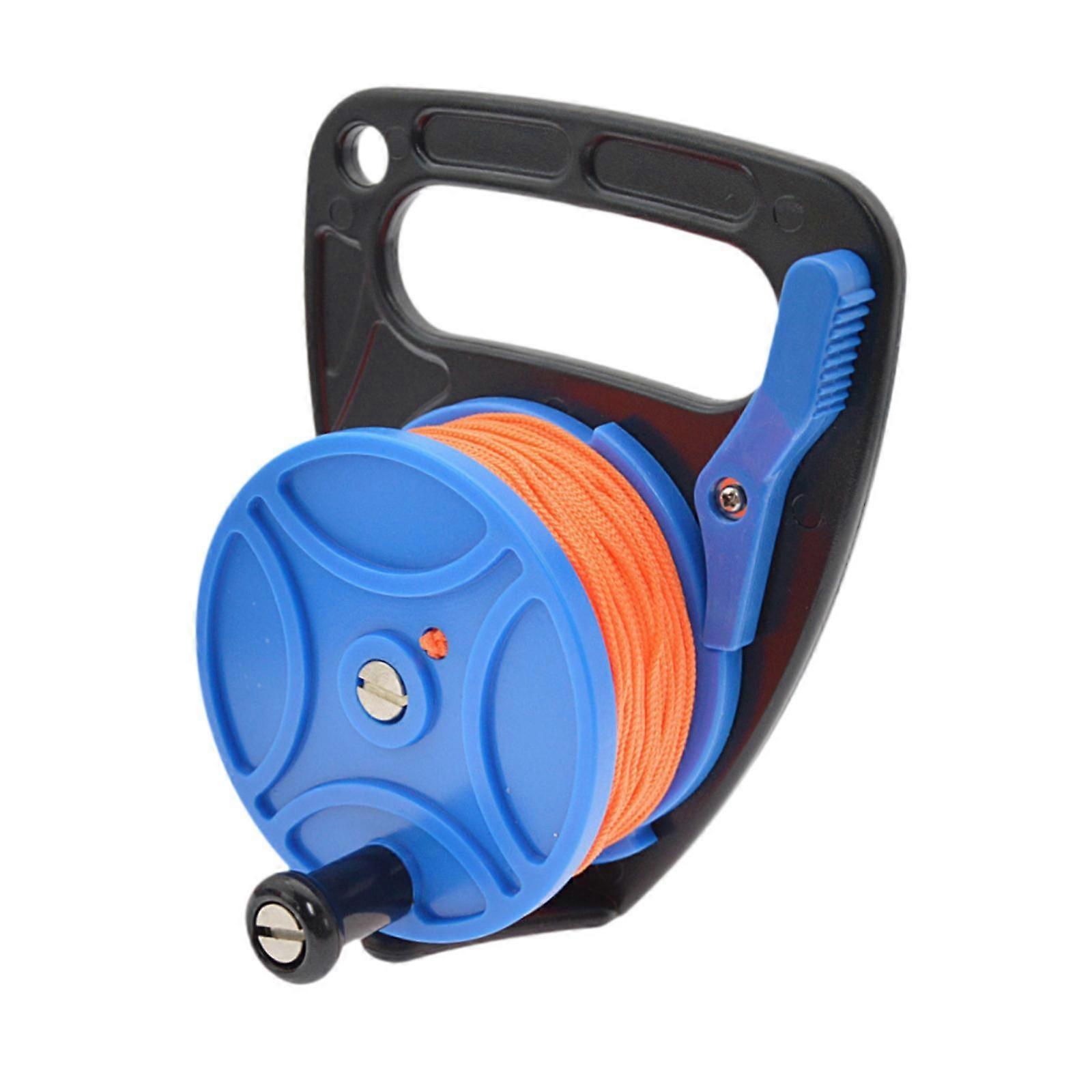 Dive Guide Line Smb 83M Seilrolle mit Griff zum Schnorcheln Unterwasserhöhle Blau