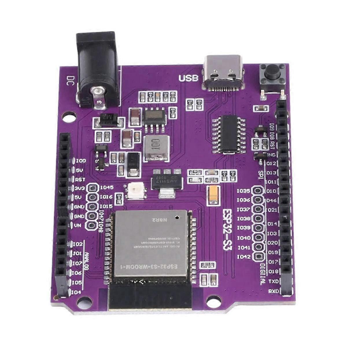 Vývojová doska ESP32-S3 Integrovaný modul WROOM-1-N8R2/N16R8 kompatibilný s DevKitC-1