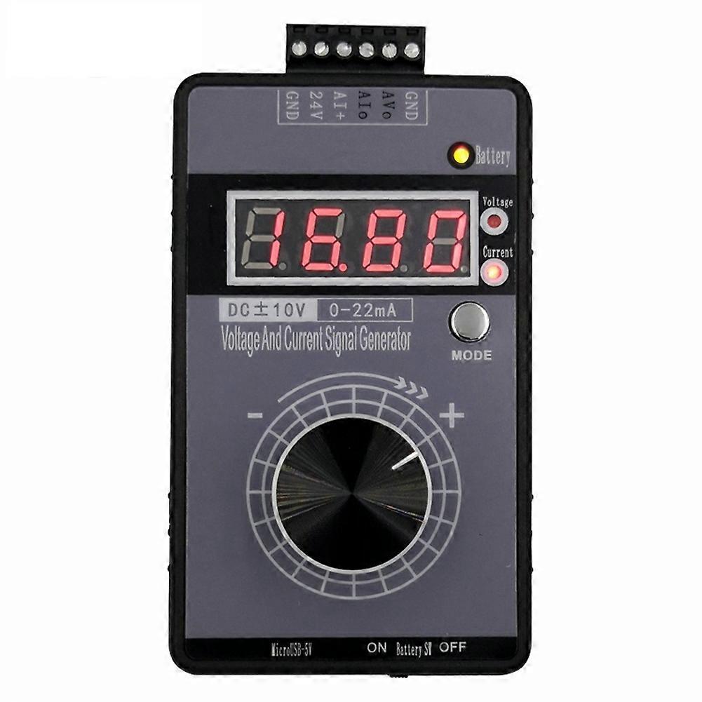 Precision 4-20MA Current Voltage Signal Generator, Analog Simulator for PLC and Panel Debugging, Fr