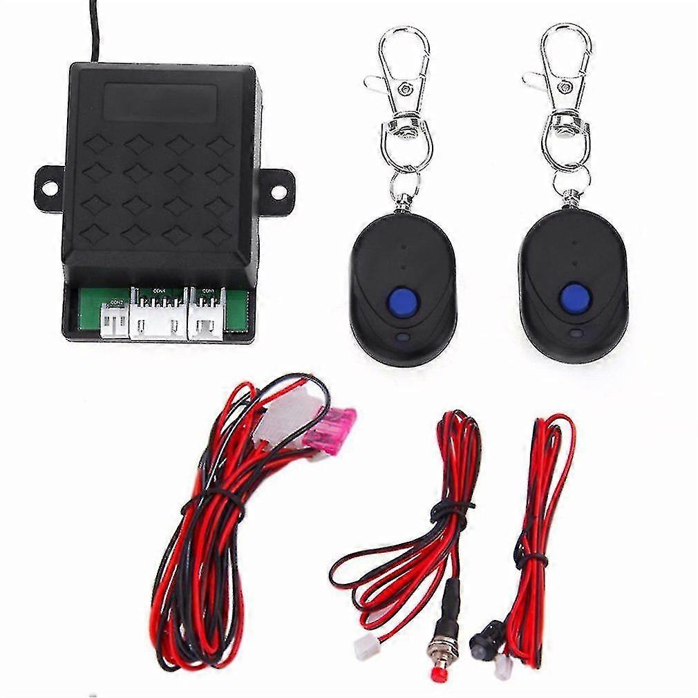 Universal Car Engine Immobilizer Anti-Robbery Anti-Stealing Alarm System