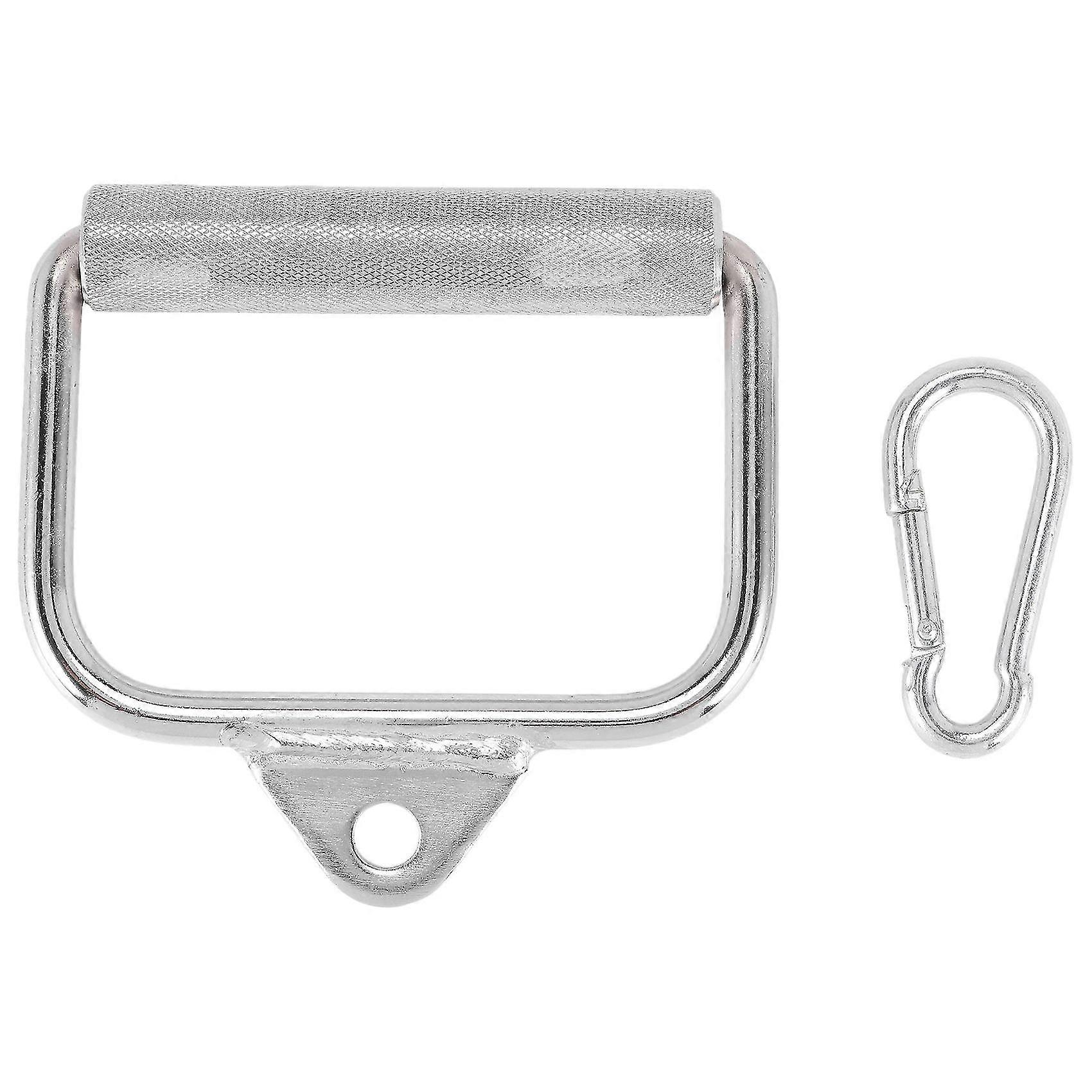 Gym D Handle Pull Down Cable Attachment Set Non- Tricep Grip Pulley Exercise Handles For Gym Home