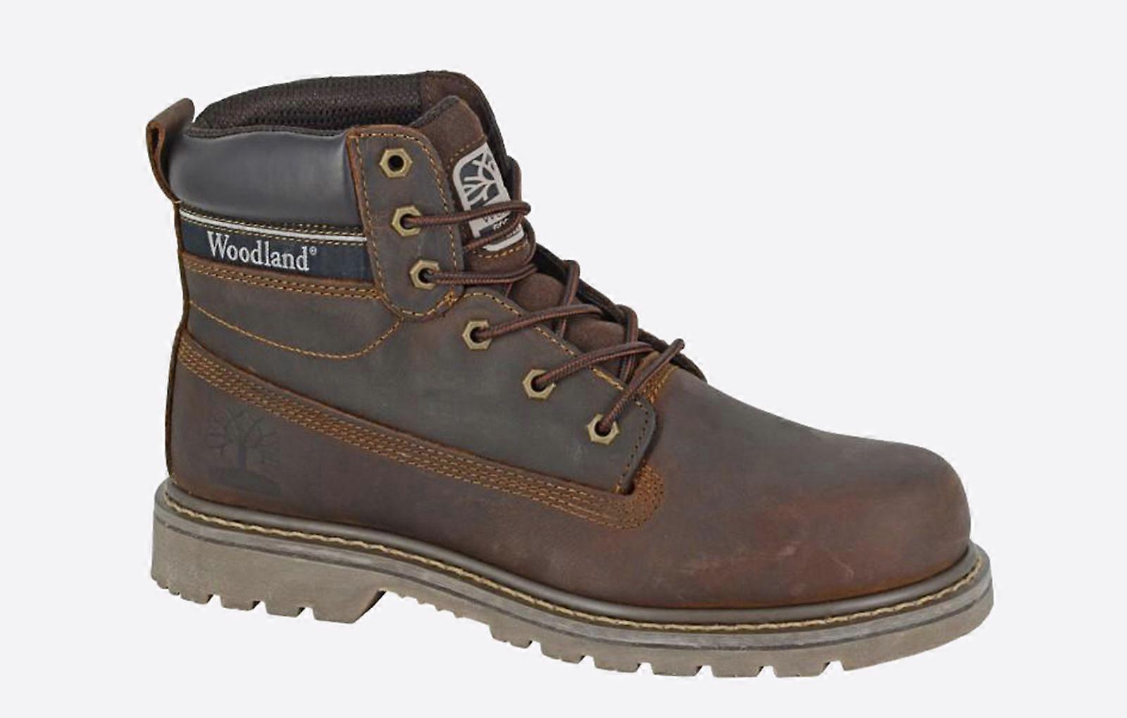 Woodland Warwick Utility Boots Brown