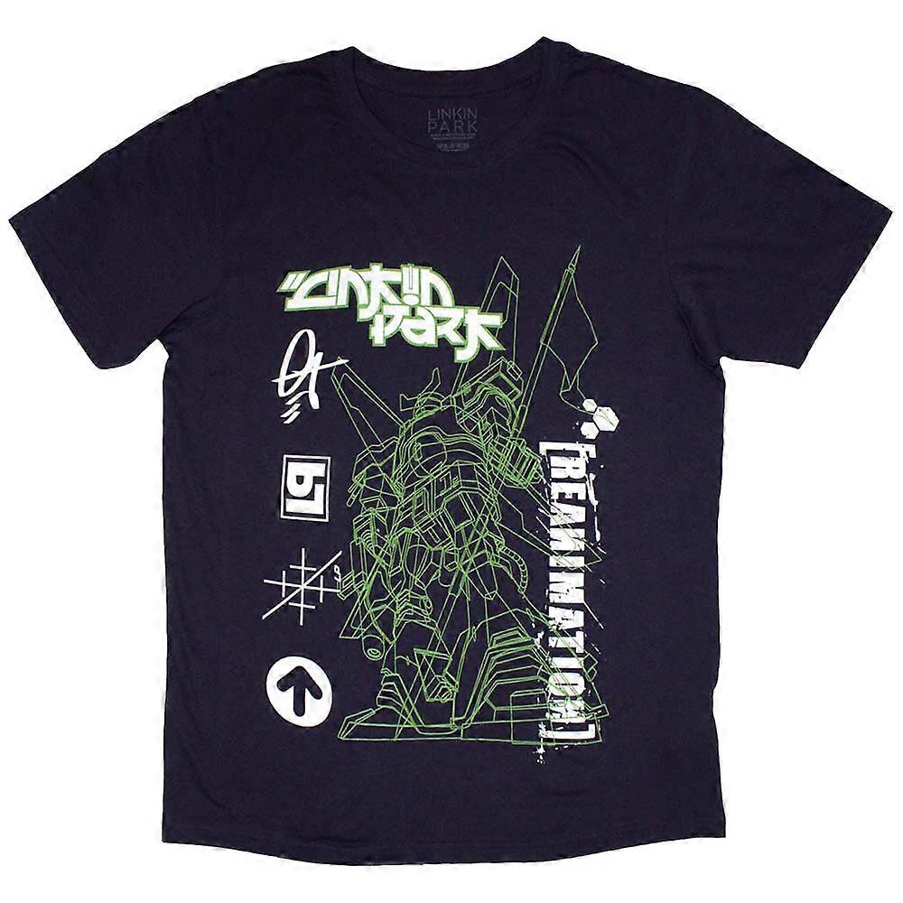 Linkin Park Reanimation Robot Sketch T Shirt
