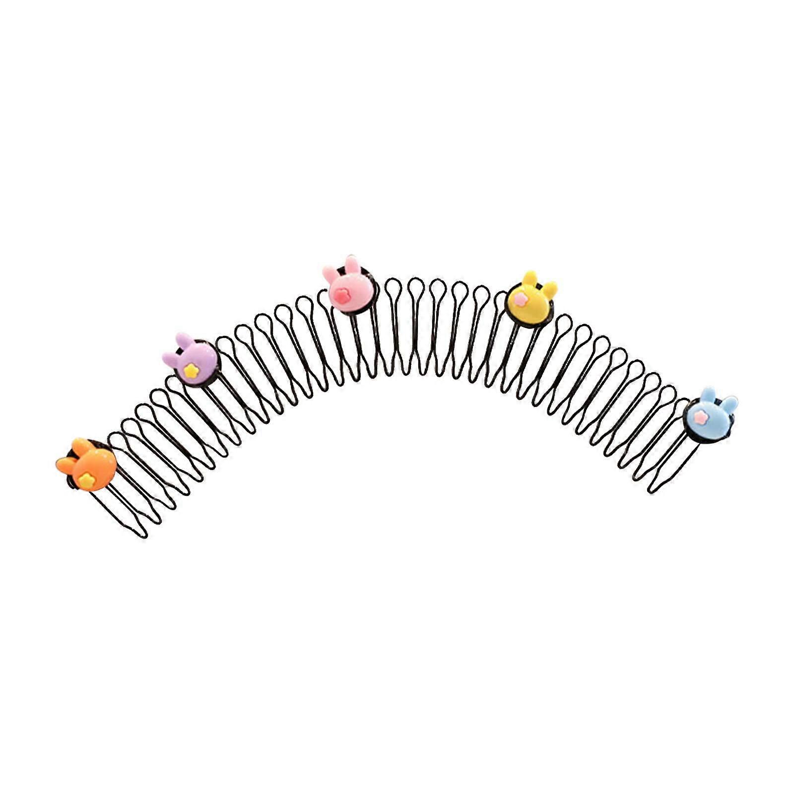 Extended Version Of Hair Comb With Pearl Flower New Style Broken Hair Comb To Organize Artifact Invisible Back Of Head Hair Comb