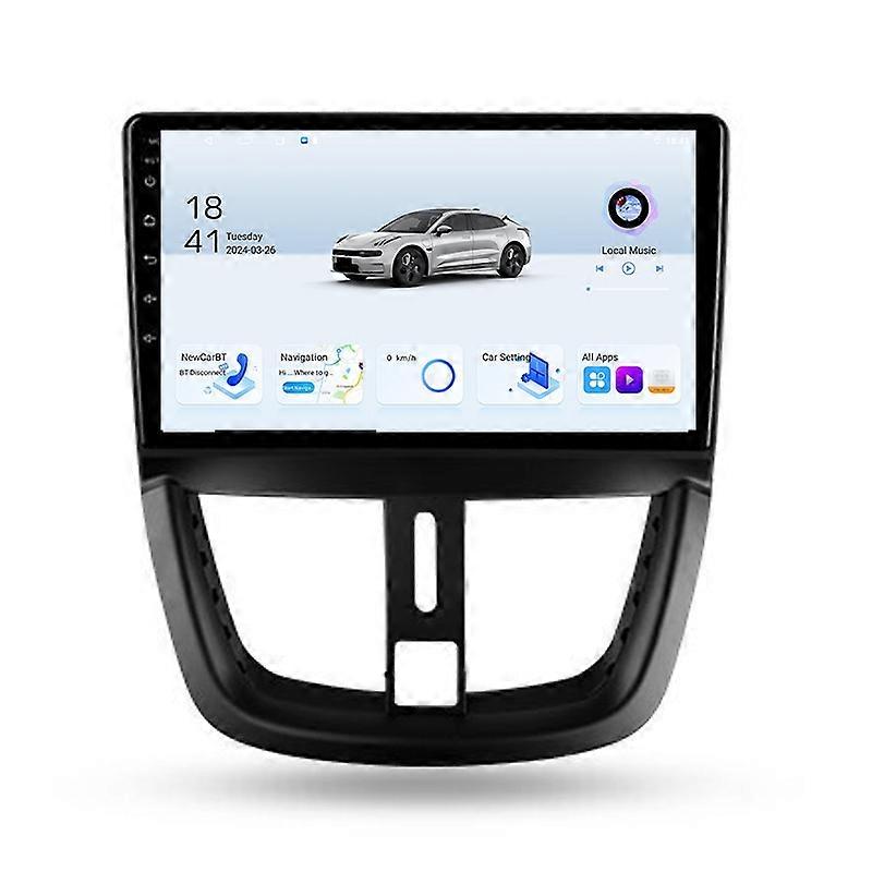 For Peugeot 207 CC 2006-2015 Android 2 Din Radio Multimedia Video Player GPS Stereo Carplay Audio