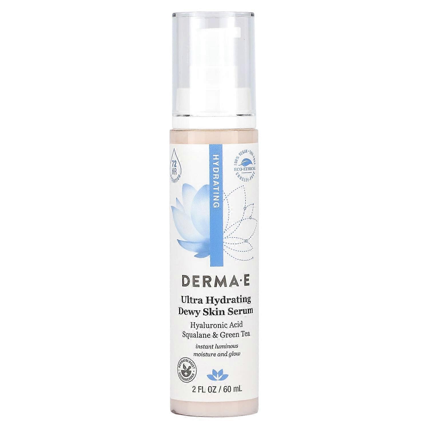 DERMA E, Ultra Hydrating Serum, 2 fl oz (60 ml)