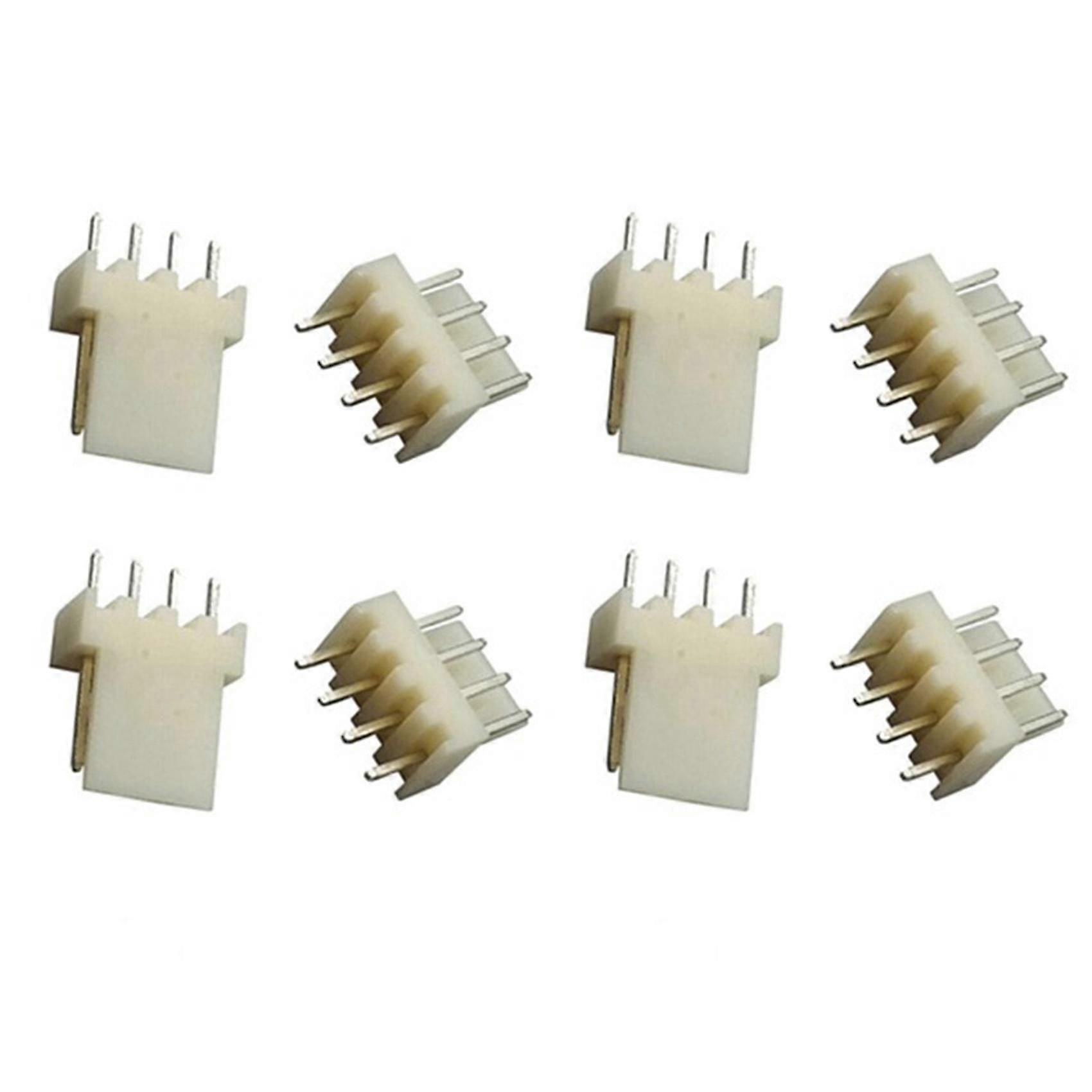 100Pcs KF2510 Connector 2.54MM PITCH Male Pin Header 4Pin Fan Connector for ASIC Miner Antminer S9