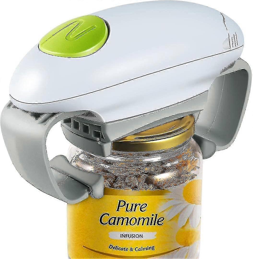 Electric Jar Opener, Restaurant Automatic Jar Opener For Seniors With Arthritis, Weak Hands, Hands Free Bottle Opener zy.6