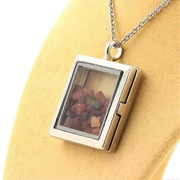 Raw Multicolor Tourmaline Necklace