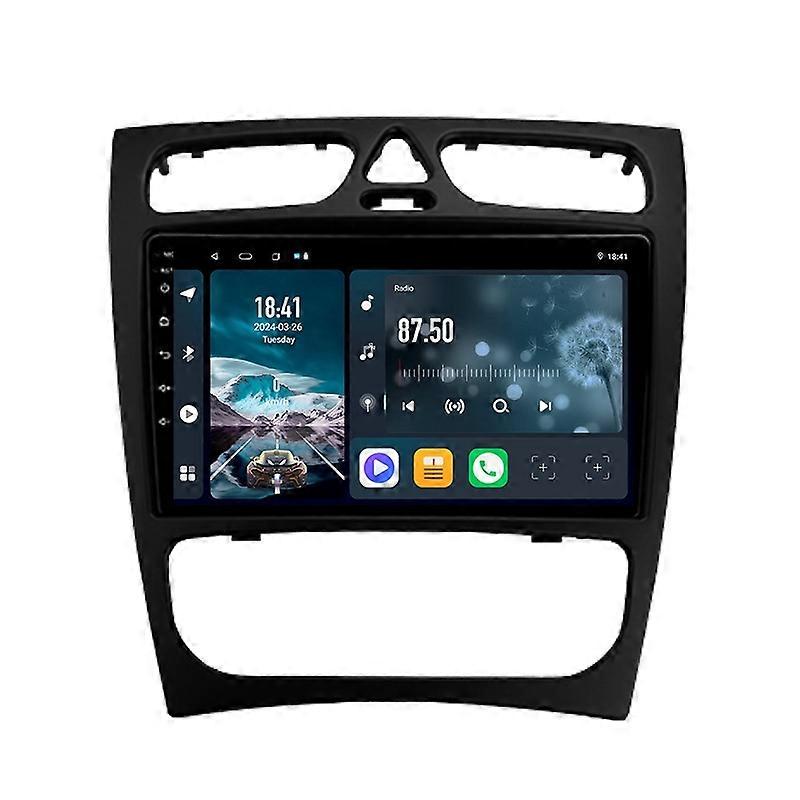 Car Radio Player For Mercedes Benz C Class S203 CL203 2000-2004 Multimedia Video WIFI Navigation GPS