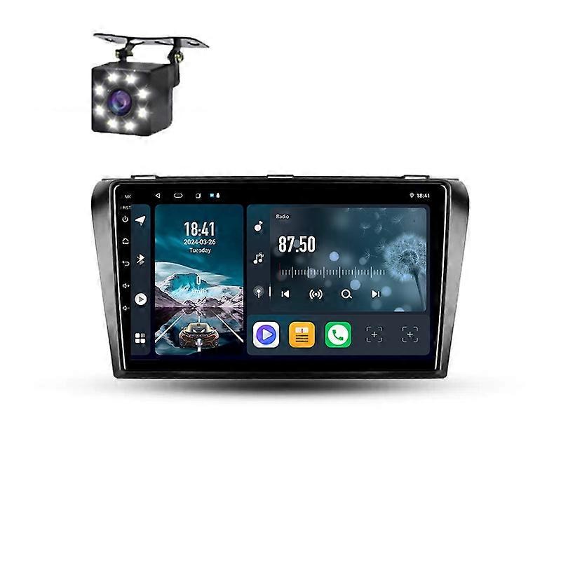 Android 14 Car Radio For Mazda 3 I For Mazda3 BK 2003 - 2009 Auto Multimedia Player