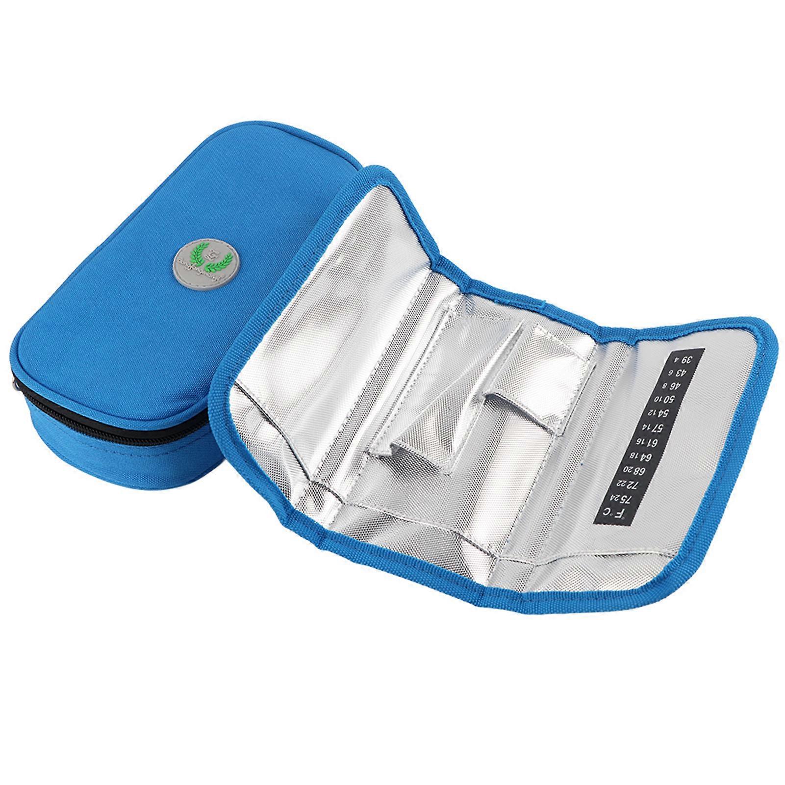 3 Colors Portable Diabetic Organizer Cooler Bag Cooler Case For Traveling