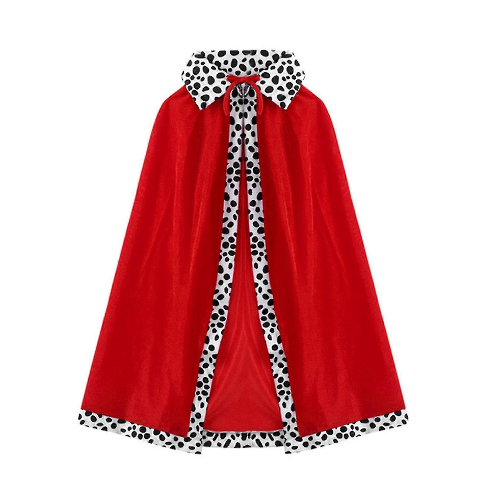 König Königin Kostüm Buch Tag Krone Robe Handgemachtes Kind Erwachsene Samt Prinzessin Cape