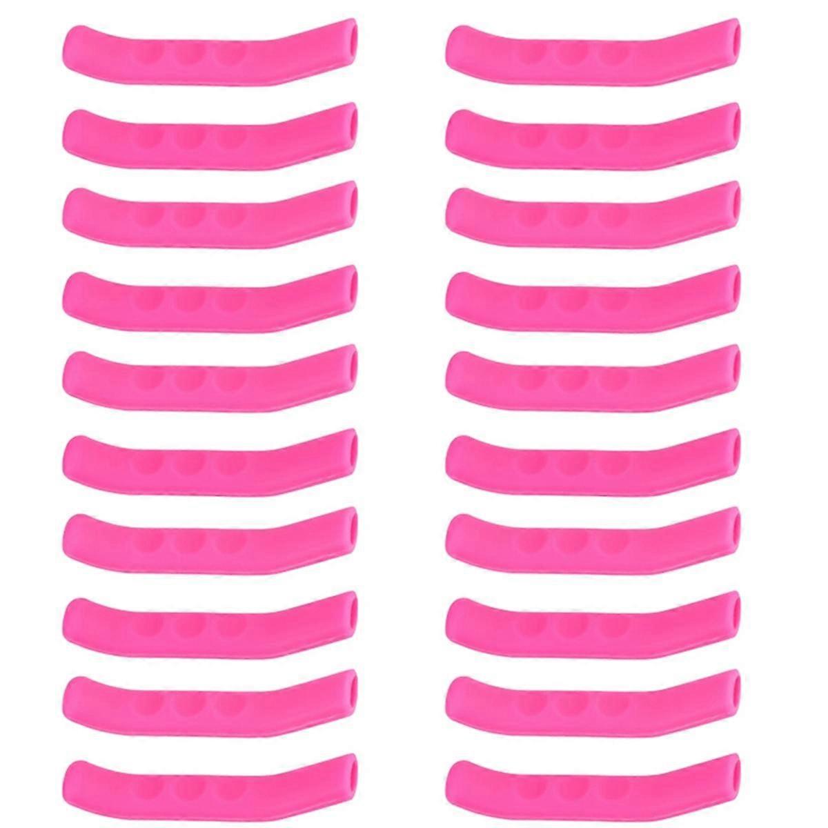 Mountain Bike Bicycle Brake Handle Protector, Anti-Slip Silicone Brake Handle Cover for M365 Electric Scooter Pink