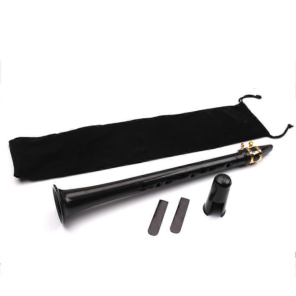 Black Pocket Sax Mini Portable Saxophone Little Saxophone With Carrying Bag Woodwind Instrument