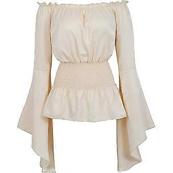 Pirate Shirt Women Long Sleeve Renaissance Shirt Pirate Costume Blouse  Medieval Top | Fruugo UK