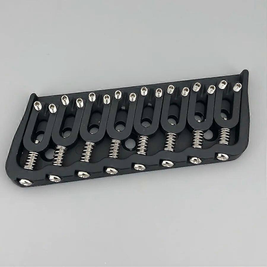 8 Strings Multi-scale Guitar Bridge Guitar Accessories Black
