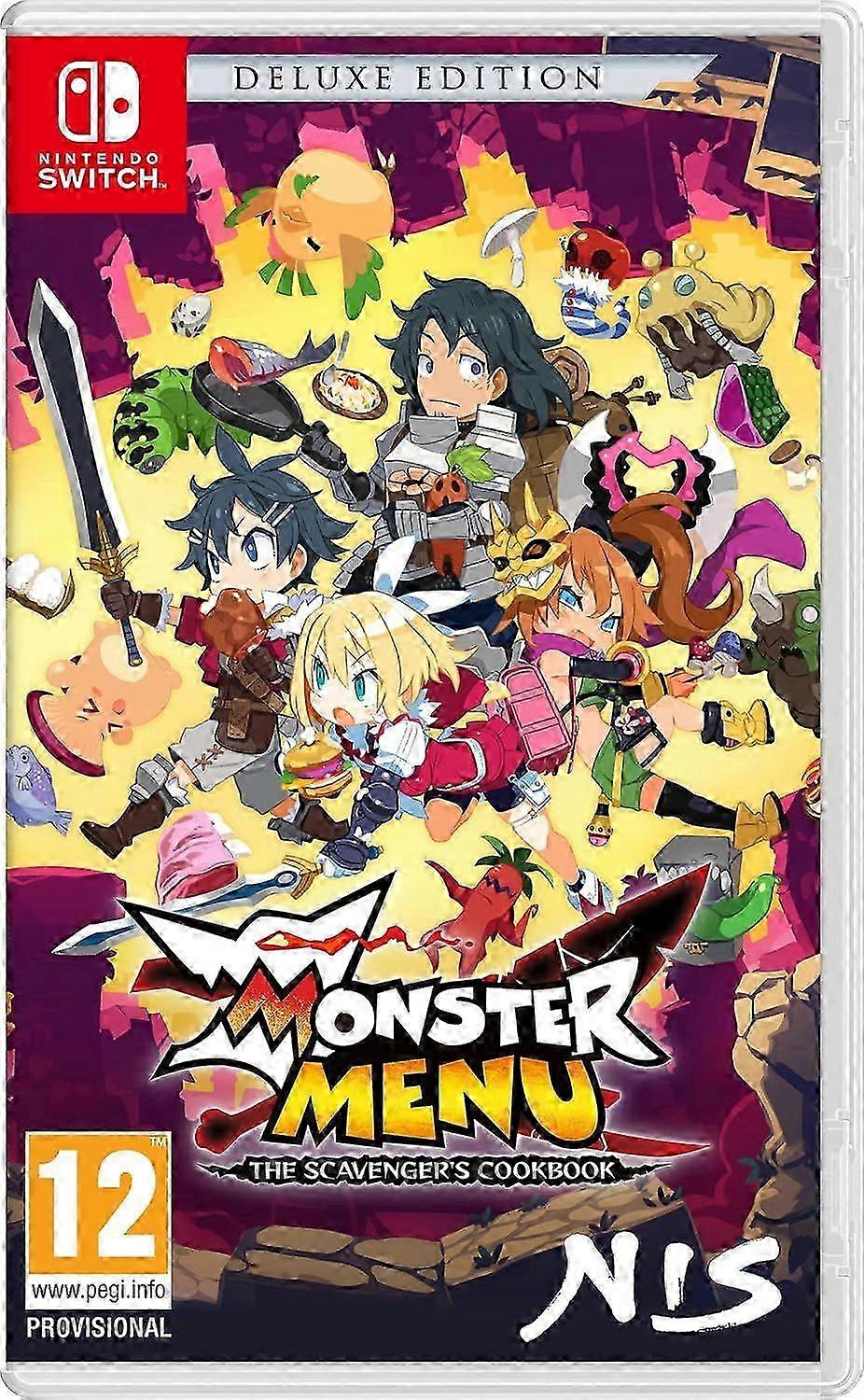 Monster Menu The Scavenger's Cookbook Deluxe Edition Switch Game