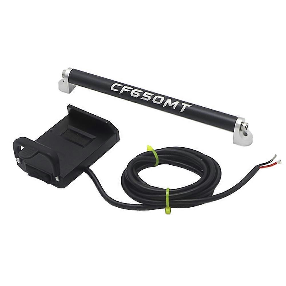 Κράμα αργιλίου υποστηριγμάτων πλοήγησης GPS μοτοσικλετών ανθεκτικό σε κραδασμούς ΓΙΑ CF MOTO 650MT 650 MT MT650 CF650MT 2018 Φόρτιση USB