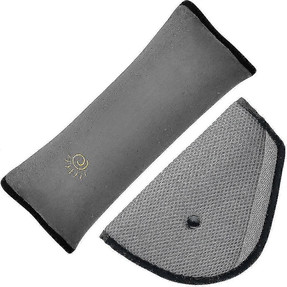 Seatbelt Pillow With Kids Seatbelt Adjuster, Maxin Adjust Vehicle Shoulder Pads