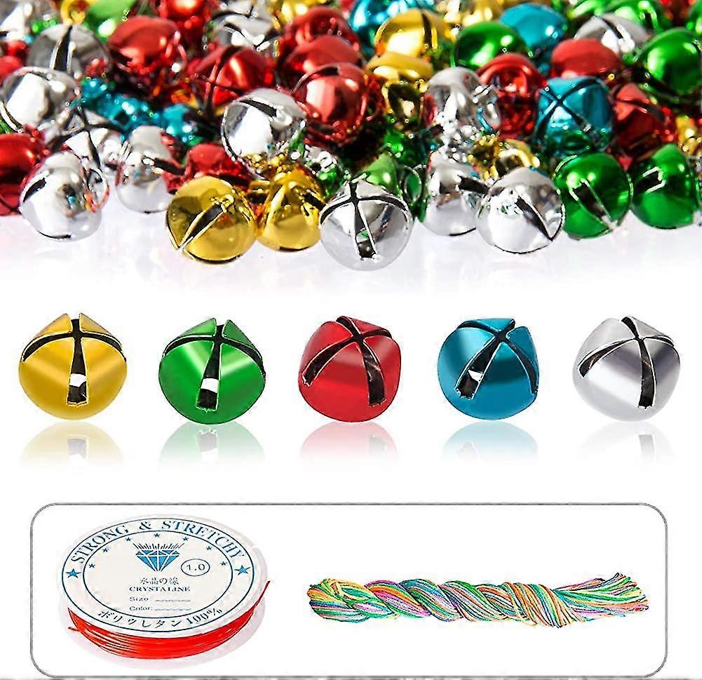 파티 장식 300 PC 작은 종 10mm 금속 종 징글 벨 선물