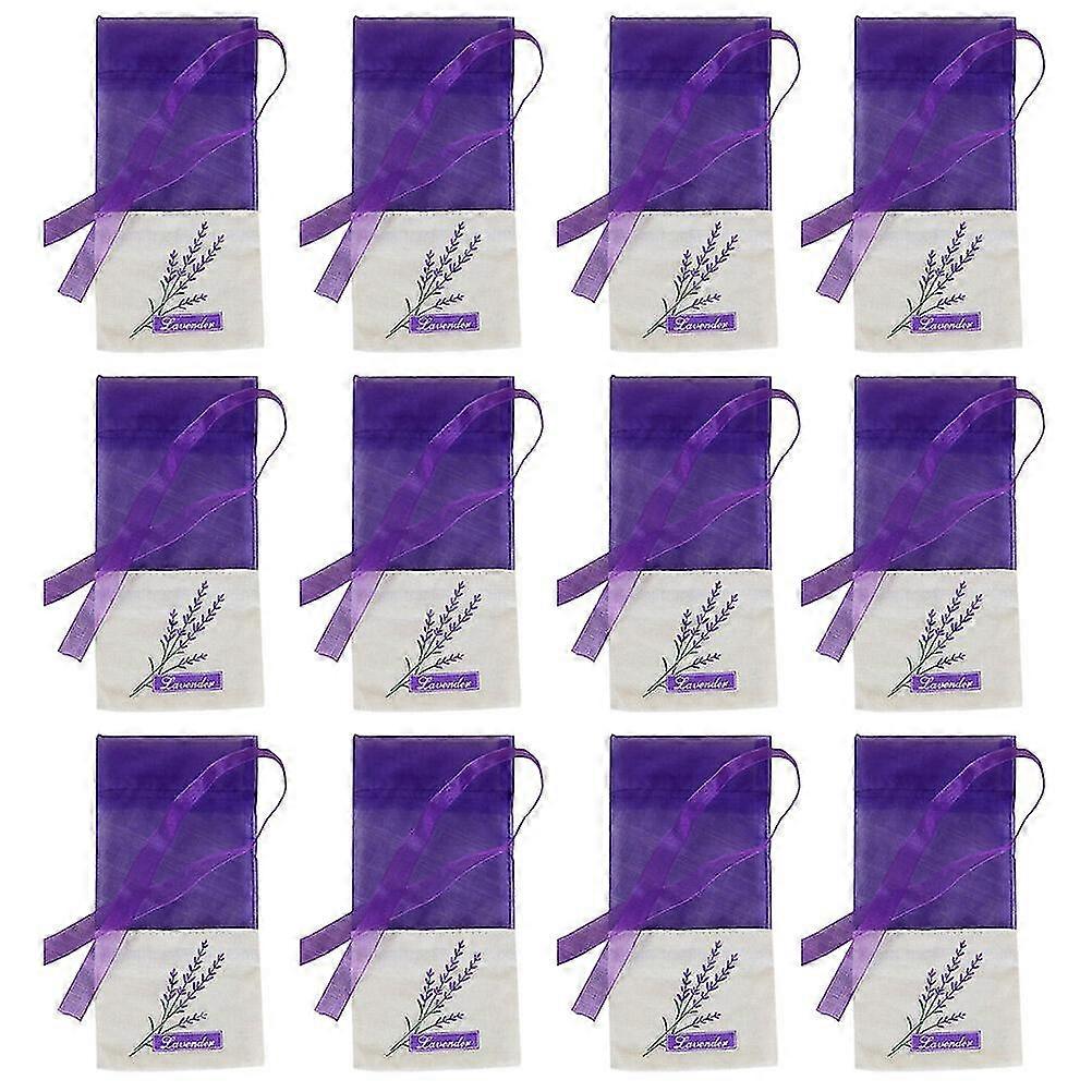 1 Set 15pcs Lavender Sachets Empty Lavender Sachets Lavender Scented Sachets