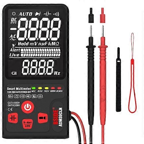 BSIDE ADMS9CLN Dual Mode Intelligent Automatic Digital Multimeter AC/DC Voltage Resistance Frequency Capacitance Meter