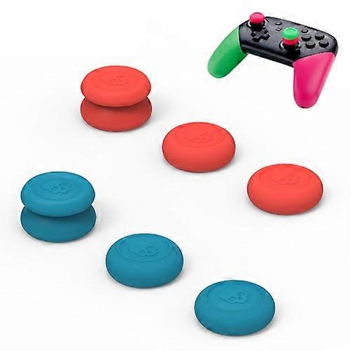 Left + Right Gamepad Rocker Cap Button Cover for NS Pro / PS4