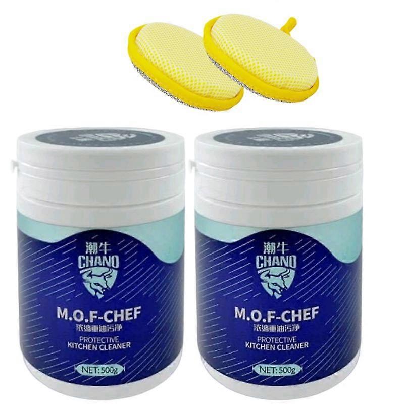 2Set Powerful Kitchen All-Purpose Powder Cleaner
