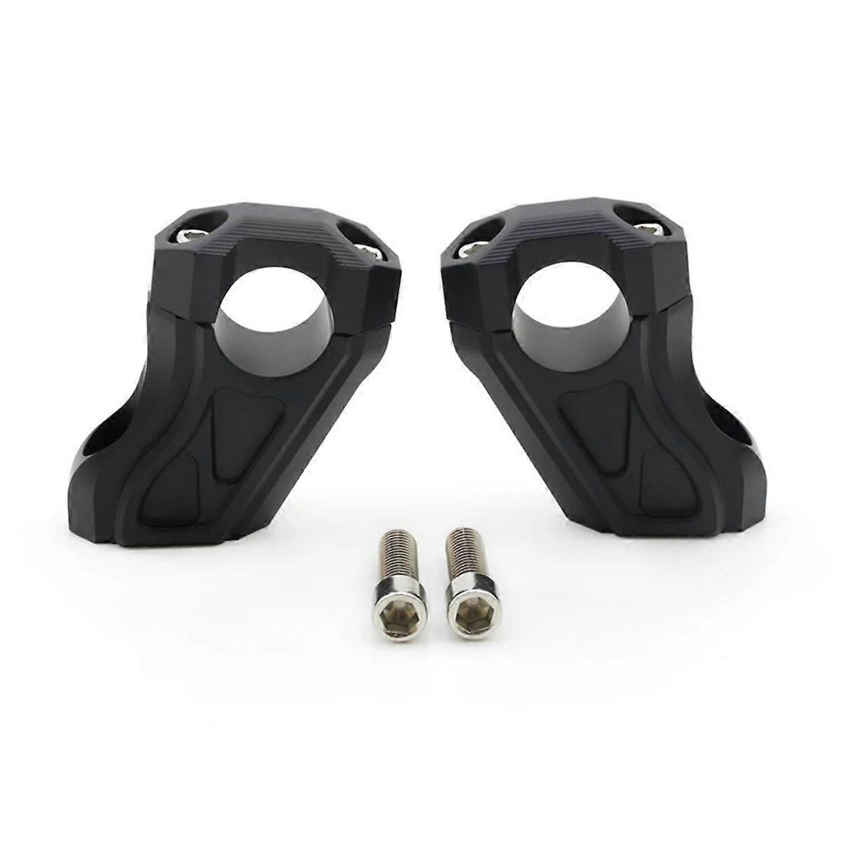 Motorcycle Handlebar Riser Mount Extension Clamps for RNINET R9T R 9 T 2014-2023 Black