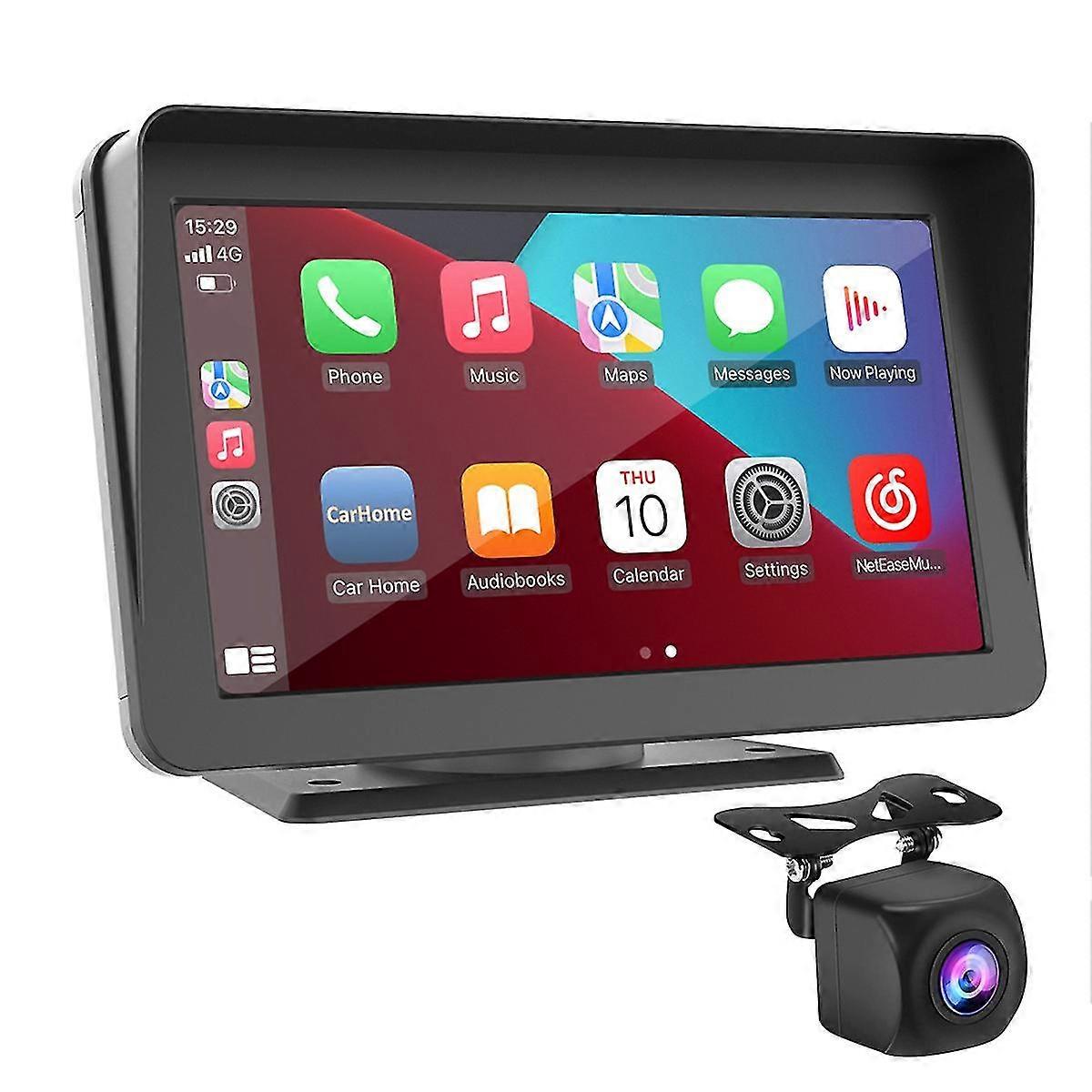Universal 7inch Autoradio Multimedia Video Player Wireless Carplay und Wireless Android Auto Touch