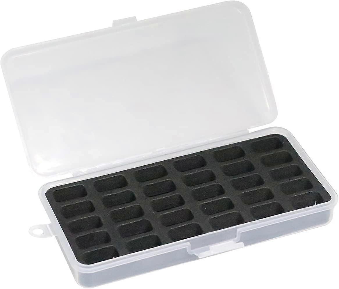 Bobbin Holder Storage Case, Sewing Box Thread Organizer Holds 30pcs Bobbins Empty Bobbins Spools Box Organizer, Bobbin Box Organiser(Box Only)
