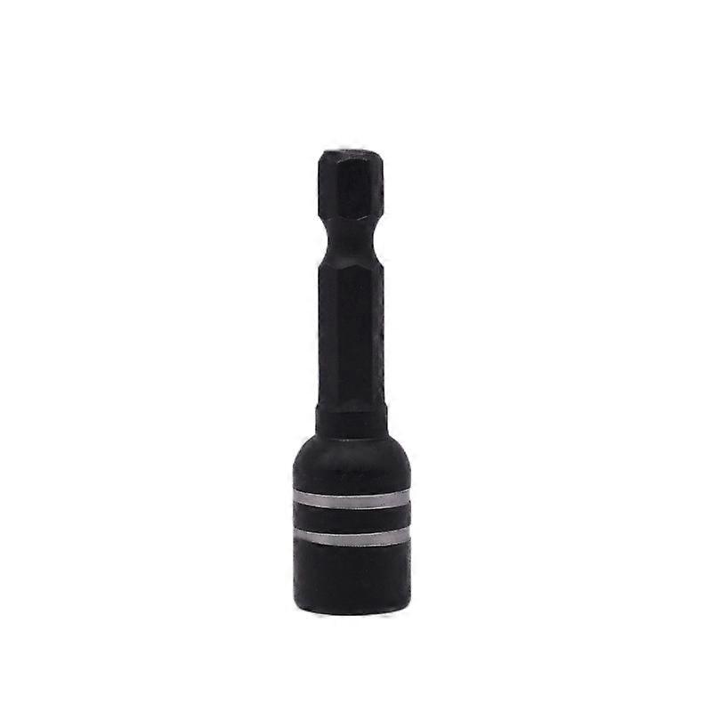 Power Nut Driver 1/4 In Shank M8x48mm Drill Bit Set(Black)