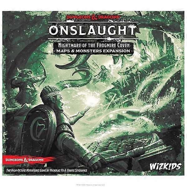 D&D Nightmare of the Frogmire Coven -Maps & Monsters Expansion Pack Onslaught