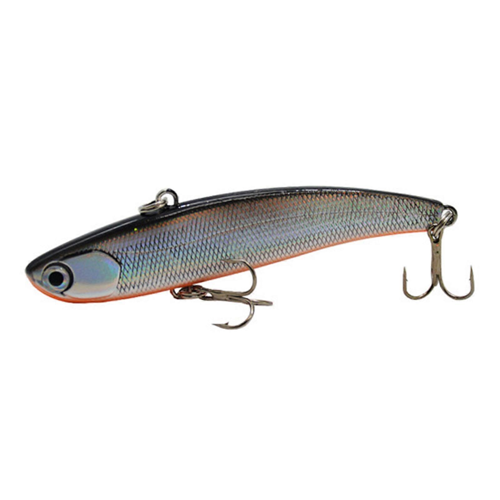 Kaesi7.9cm/14g ABS Minnow Bait Hard Artificial Trembling Lure With Treble Hooks Fishing Supplies