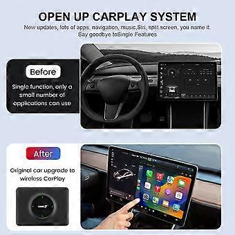 T2C Carlinkit Wireless CarPlay Dongle For Tesla Model 3 Y Apple Car