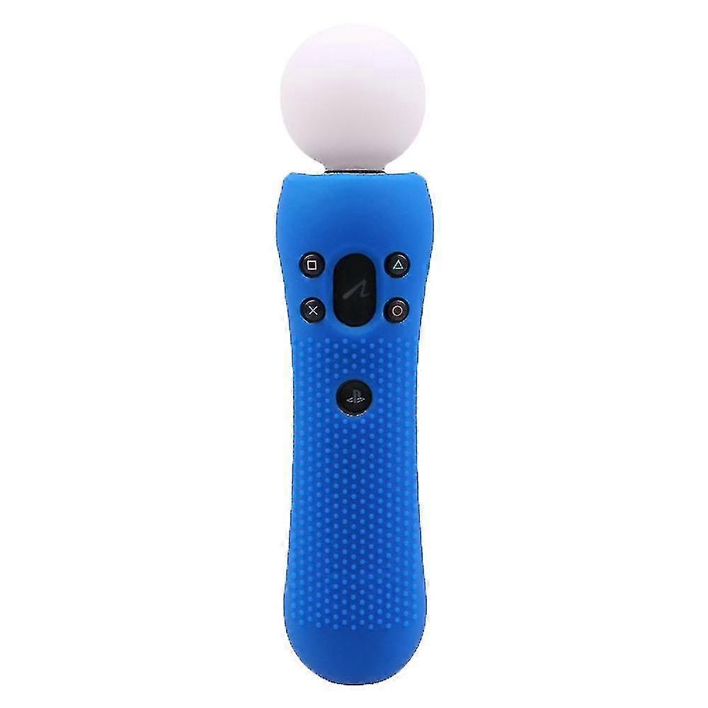 1 قطعة لبلاي ستيشن Ps Vr Move Motion Controller المضادة للانزلاق سيليكون المطاط غطاء واقية حالة الجلد أسود أزرق أحمر JP GuanGuan