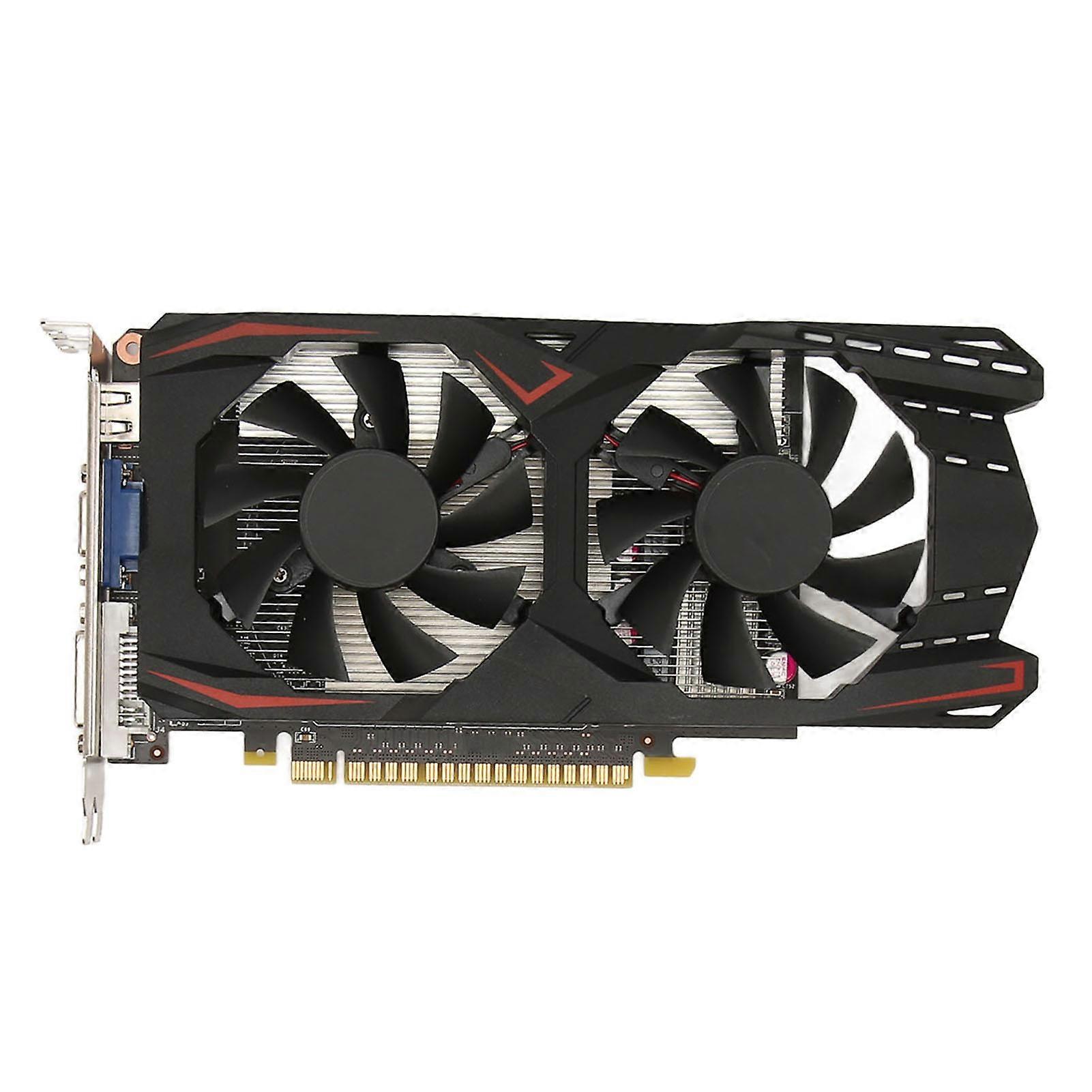 GTX550Ti Graphics Card, 192SP, 8GB GDDR5 128bit, PC Gaming Video Card, HDMI VGA DVI, Support DirectX11, Dual Fan Cooling, Support 3D Display