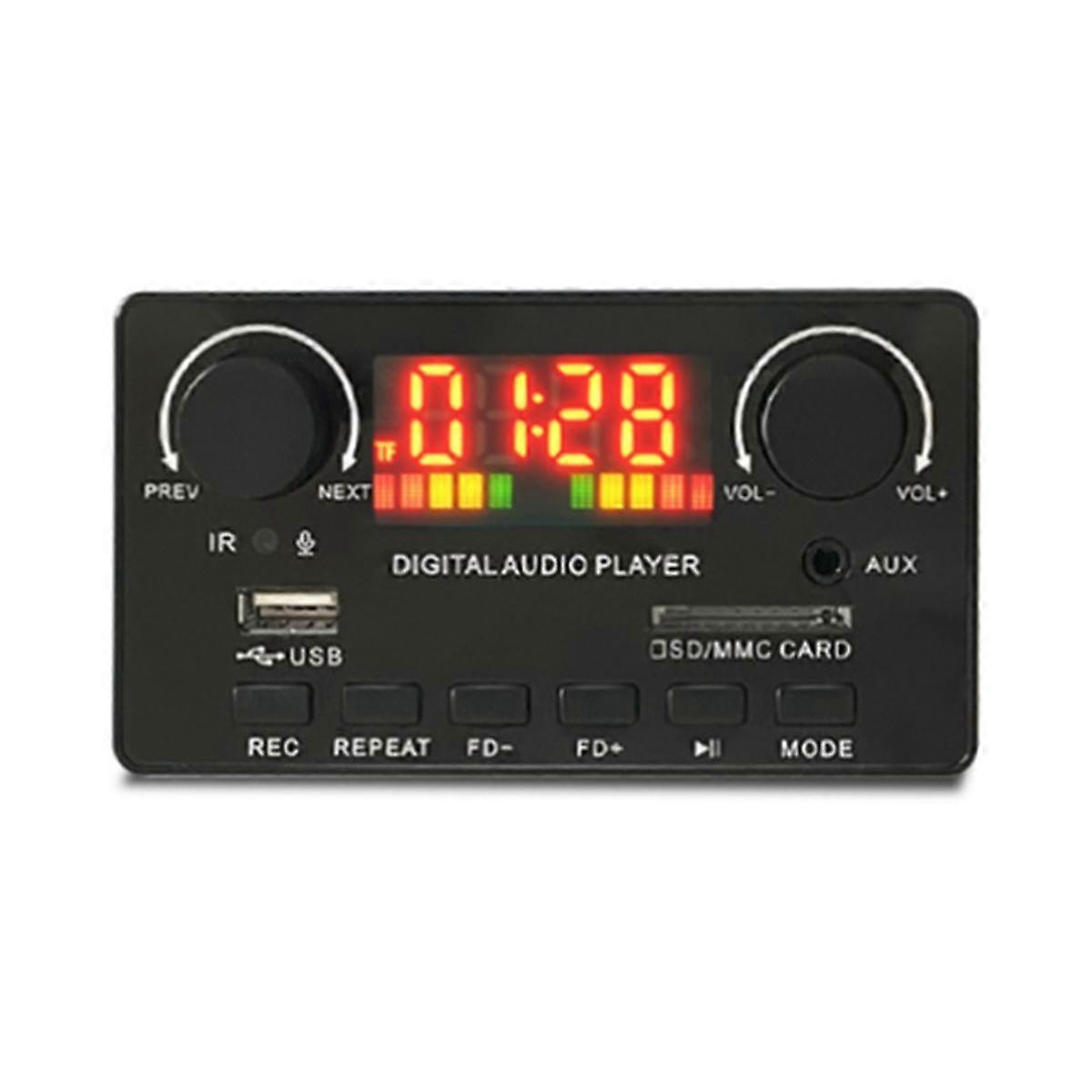Bluetooth Power Amplifier Board 2X40W Car Audio MP3 Decoder Stereo Music Amplifier Bluetooth Module