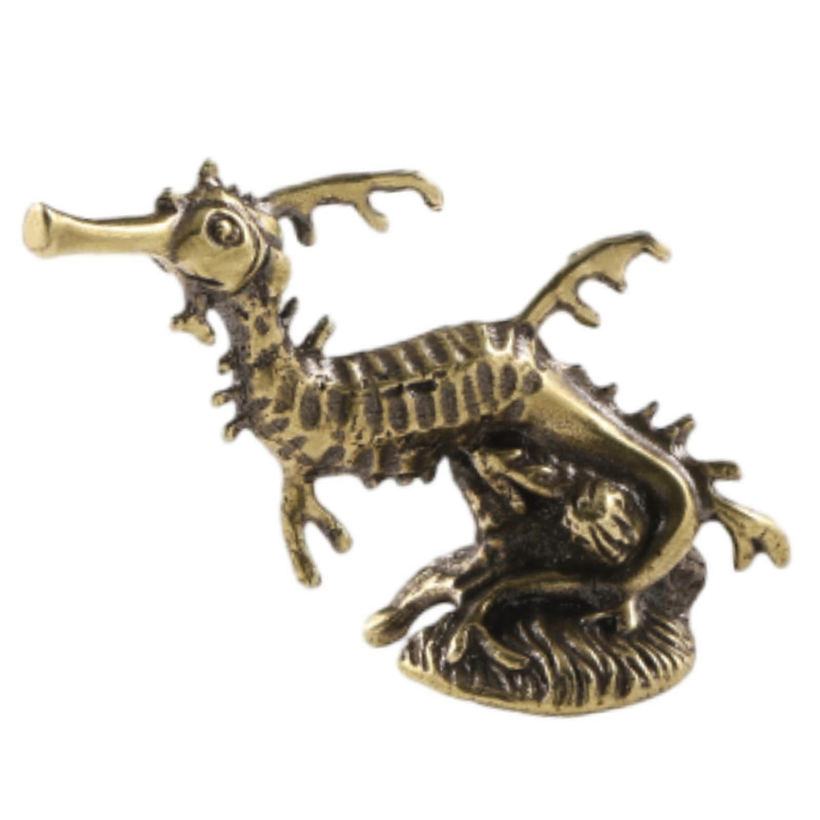 Centres de table Mini statue d’hippocampe pour la table à thé d’étagère à la maison