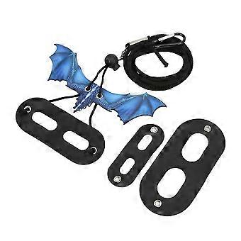 Small Reptile Harness Adjustable Leash for Bearded Dragons Hamsters and Lizards Outdoor Walking