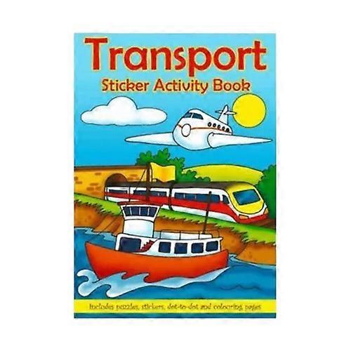 Transport A6 Sticker Book (Pack of 3)