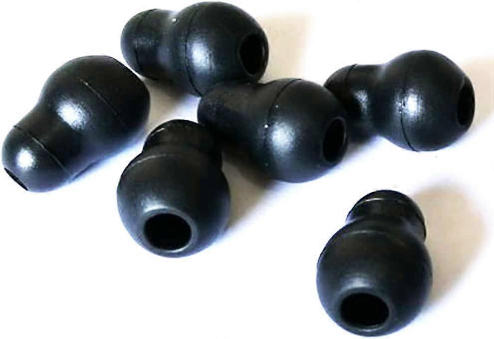 HEALLILY 10pcs Set Replacement Ear Tips for Stethoscopes Soft Universal Silicone Ear Buds (2 5mm)