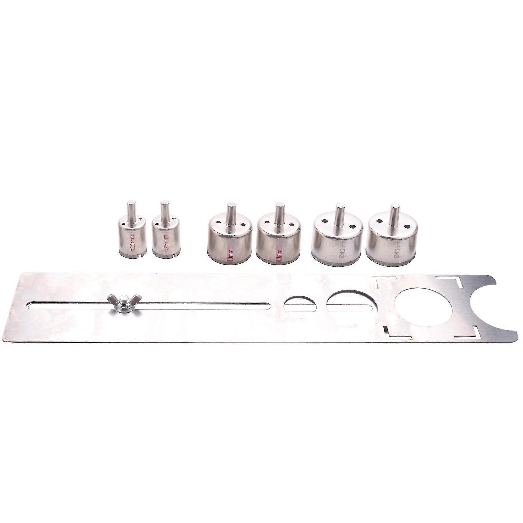 Adjustable Tile Locator To Wall Marking Position Ruler Ceramic Hole