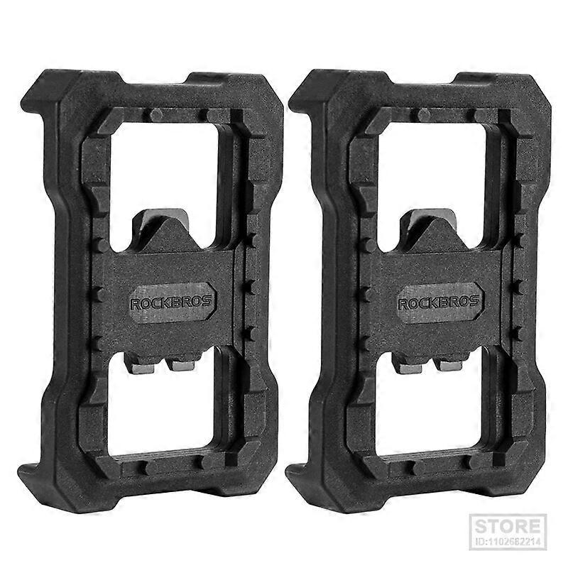 ROCKBROS Flat pedal adapter Clipless Platform Adapter Pedal for Shimano SPD Speedplay Cycling Convert Bicycle s